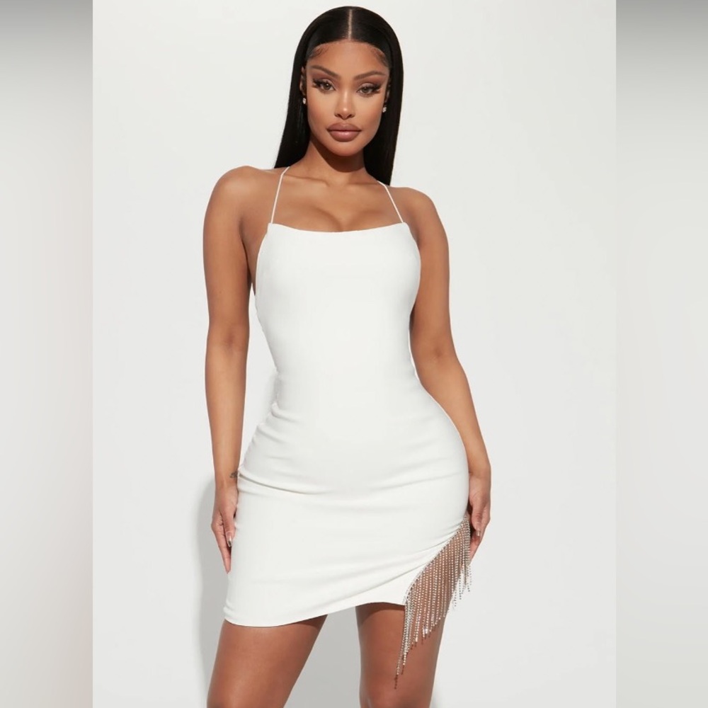 Fashion Nova White Dress